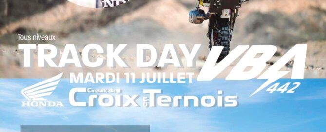Journée de roulage moto sur le circuit de Croix-en-Ternois avec la team Honda France