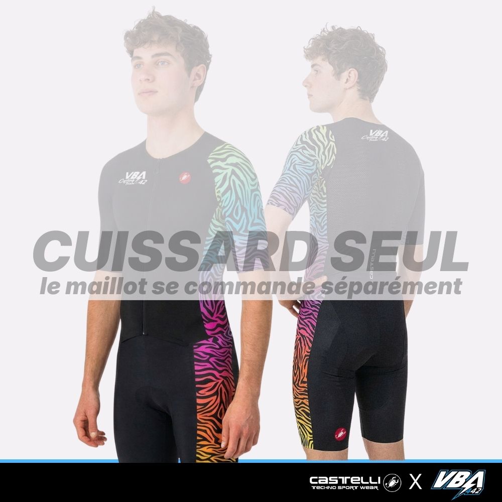 Cuissard vélo Castelli Competizione 2 VBA442 Adrien Van Beveren noir