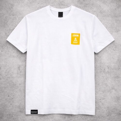 T-shirt dossard 42 Dakar blanc face