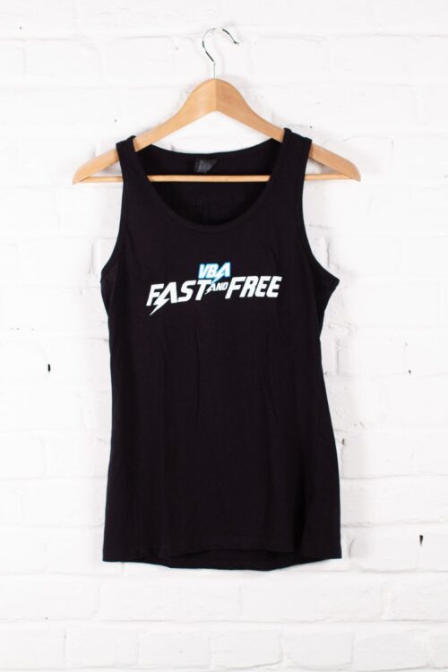 Débardeur Fast & Free VBA442 Femme – Face avant, 100 % coton collection VBA442